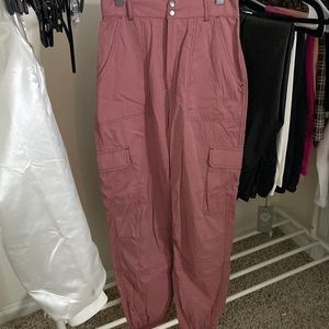 target/ wild fable, high waisted, pinkish purple